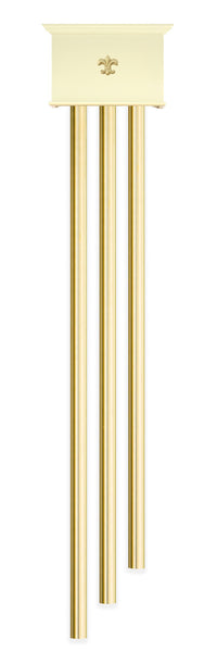 Coronet finished with three brass bells.