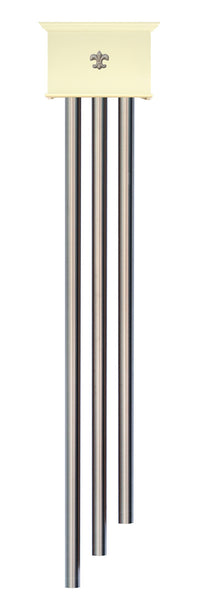 Coronet finished with three nickel-plated brass bells.